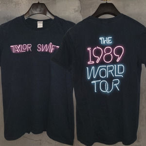 Taylor Swift 1989 Shirt Women's Medium World Tour Double Sided Swiftie